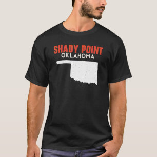 Shady Point USA State America Travel Oklahoman T-shirt