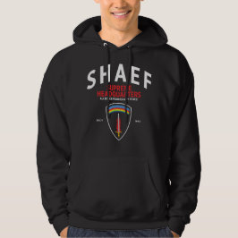 SHAEF Hoogste Hoofdkwartier Tribute Zwart Hoodie