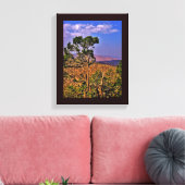 Shafa Mountains Canvas Afdruk (Insitu (Woonkamer))