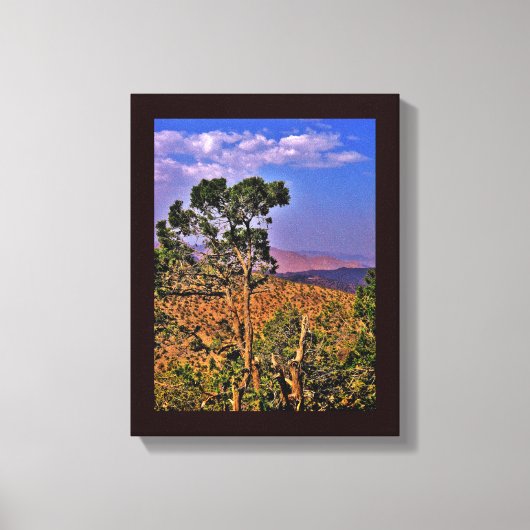 Shafa Mountains Canvas Afdruk (Voorkant)