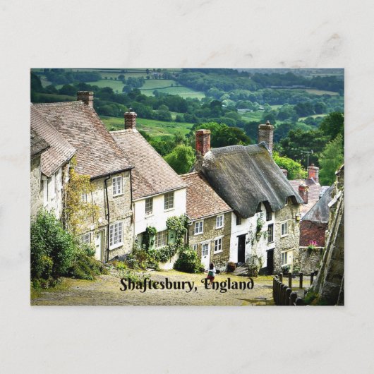 Shaftesbury, Engeland Briefkaart (Voorkant)