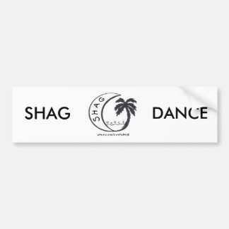 SHAG DANCE BUMPERSTICKER
