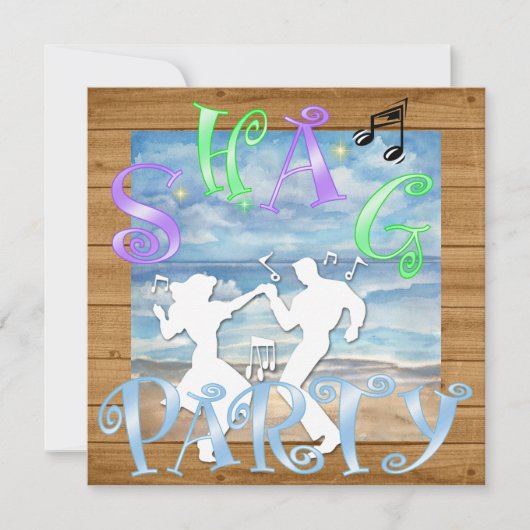 Shag - Dance Party Invitation (Devant)