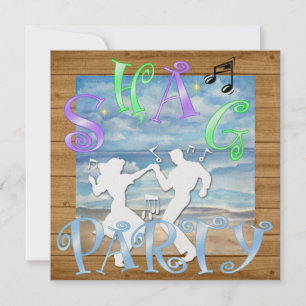 Shag - Dance Party Invitation