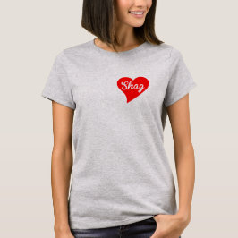 Shag Red Heart T-shirt