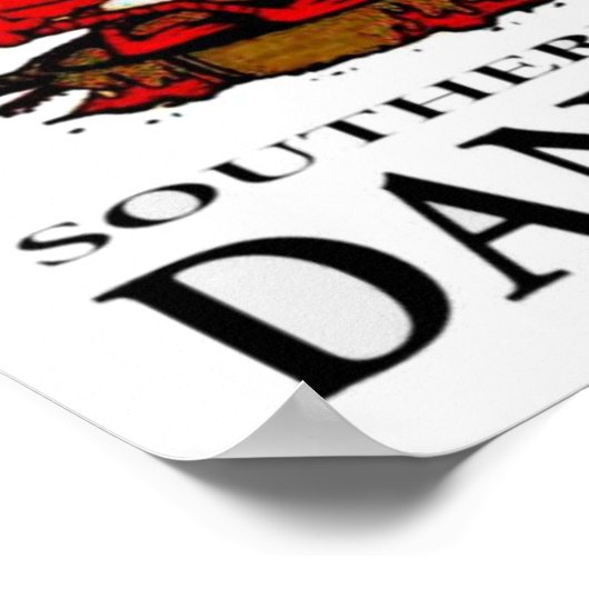 Shag Southern Fried Dancing Crispy Poster (Coin)