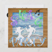 Shag - Uitnodiging voor dansfeest (Voorkant / Achterkant)