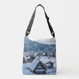 Shagawa River Valley Gifu Japan Crossbody Tas