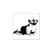 Shaggy Dog Stamp Rubberstempel (Afrduk)