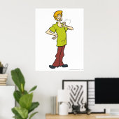 Shaggy Gesturing Poster (Thuiskantoor)