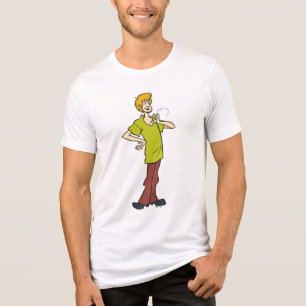 Shaggy Gesturing Tri-Blend Shirt