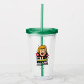 Shaggy "like Groovy Man" Grafisch Acryl Drinkbeker (Voorkant)