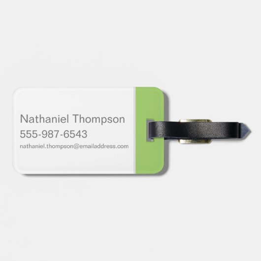 Shaggy "like Groovy Man" Grafisch Bagagelabel (Achterkant horizontaal)