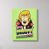 Shaggy "like Groovy Man" Grafisch Canvas Afdruk (Voorkant)