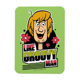 Shaggy "like Groovy Man" Grafisch Magneet