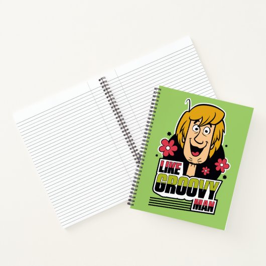 Shaggy "like Groovy Man" Grafisch Notitieboek (Binnen)