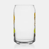 Shaggy Name Graphic Blikvorm Glas (Links)