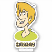 Shaggy Name Graphic Sticker (Voorkant)