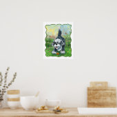 Shaggy Sheep Dog Poster (Keuken)