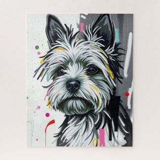 Shaggy Terrier Dog Legpuzzel