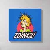 Shaggy "Zoinks!" Grafisch Canvas Afdruk (Voorkant)