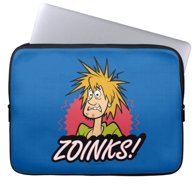 Shaggy "Zoinks!" Grafisch Laptop Sleeve (Voorkant)
