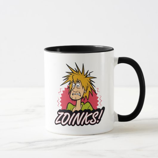 Shaggy "Zoinks!" Grafisch Mok (Rechts)