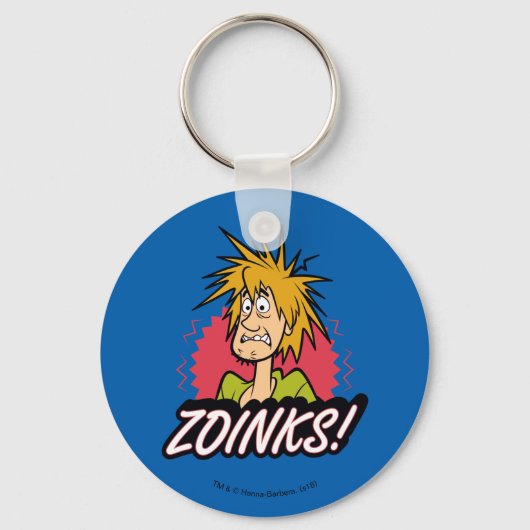 Shaggy "Zoinks!" Grafisch Sleutelhanger (Voorkant)