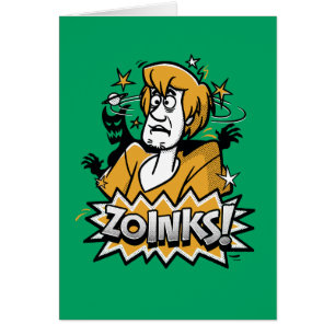 Shaggy "Zoinks !" Graphic halftone