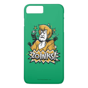 Shaggy "Zoinks!" Halftone Grafiek iPhone 8 Plus / 7 Plus Hoesje