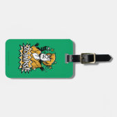 Shaggy "Zoinks!" Halftone Graphic Bagagelabel (Voorkant horizontaal)