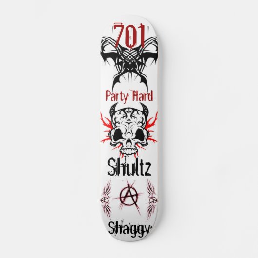 shaggys board 701 skateboard (Voorkant)