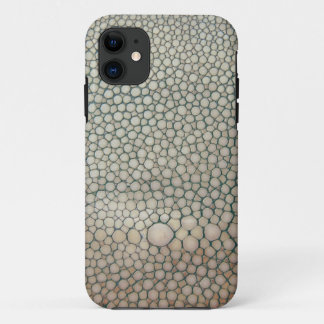 Shagreen Beige iPhone 11 Hoesje