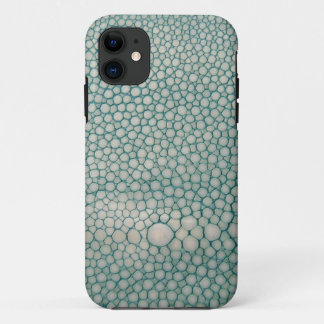 Shagreen Seafoam Green iPhone 11 Hoesje