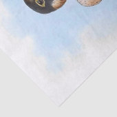  Shaheen Falcon Bird Decoupage Tissuepapier (Detail)