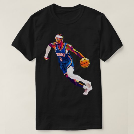 Shai Gilgeous Alexander WPAP 2 T-shirt (Design voorkant)