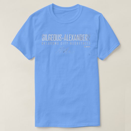 Shai GilgeousAlexander Oklahoma City Elite T-shirt (Design voorkant)