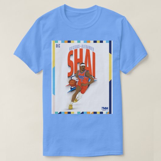 Shai GilgeousAlexander Poster T-shirt (Design voorkant)