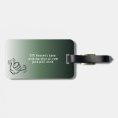 Shaka Bagagelabels (Achterkant horizontaal)