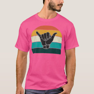 Shaka en Surf Sign Cool Surfer T-shirt