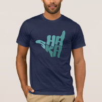 Shaka Hand Hang Losse Teken Surf omhoog