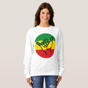 Shaka Hand met Reggae Colors Trui