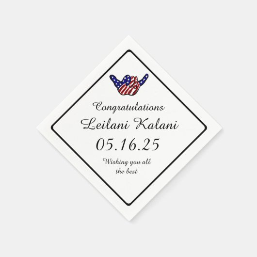 shaka hawaïen accrocher des serviettes en papier d (Coin)