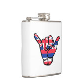 Shaka Hawaii Flag Heupfles (Rechts)