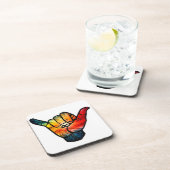 Shaka Rainbow Bier Onderzetter (Rechterzijde)