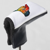Shaka Rainbow Golfheadcover (3/4 voorkant)