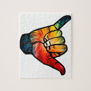 Shaka Rainbow Legpuzzel
