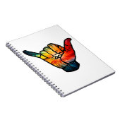 Shaka Rainbow Notitieboek (Rechterzijde)