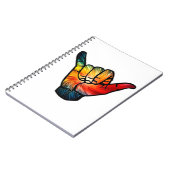 Shaka Rainbow Notitieboek (Linkerzijde)