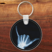 Shaka Sign X-Ray (Hang los) Sleutelhanger (Voorkant)